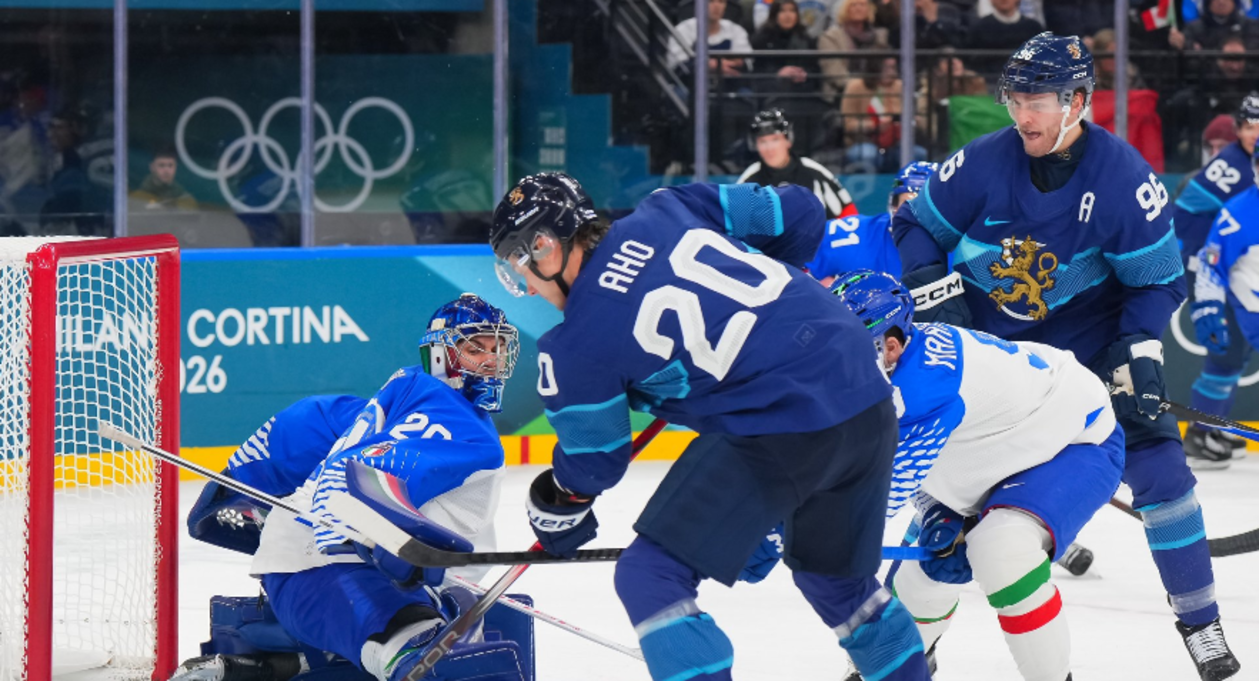 Финляндия – Италия / Фото: IIHF