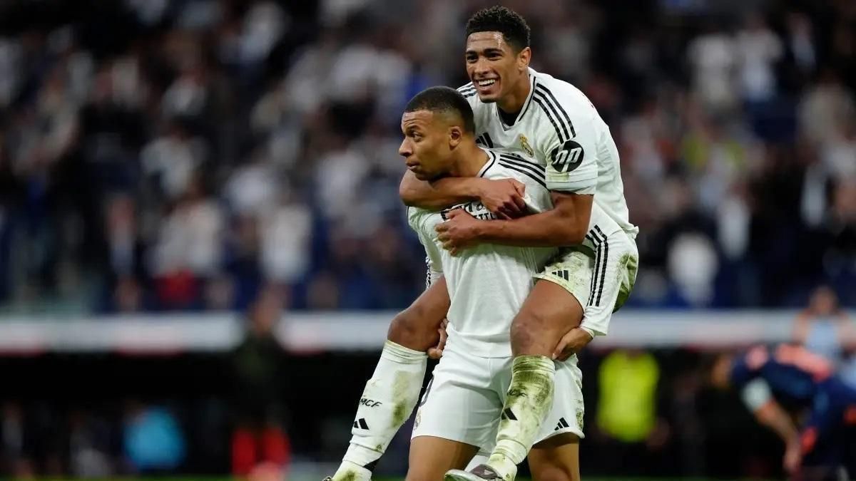 Кіліан Мбаппе та Джуд Беллінгем / Getty Images