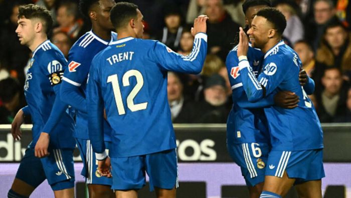 Реал з голом Мбаппе дотиснув Валенсію і продовжує переслідувати Барселону Реал з голом Мбаппе дотиснув Валенсію і продовжує переслідувати Барселону