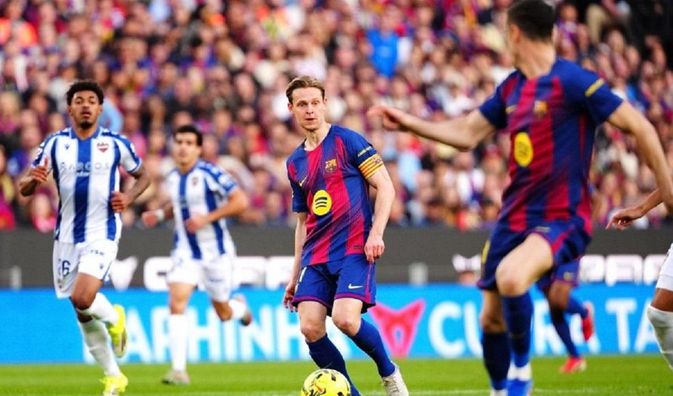 Барселона поиздевалась над аутсайдером и возглавила Ла Лигу, сбросив с вершины Реал