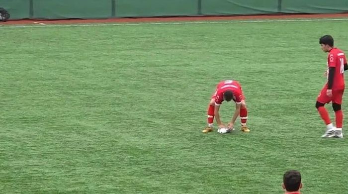 Футболіст реанімував чайку під час матчу – у птаха поцілили м'ячем (ВІДЕО)