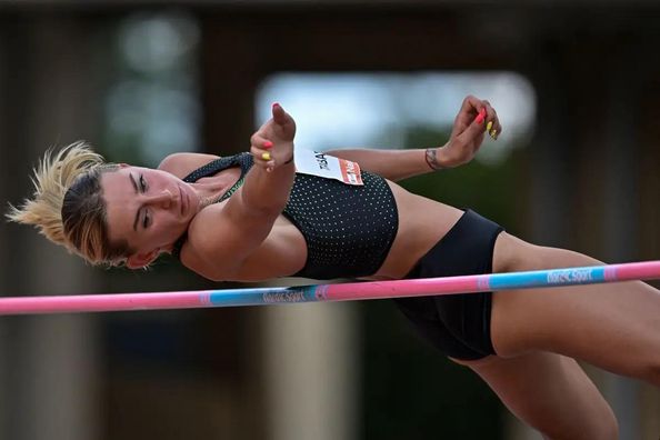 Віце-чемпіонка України зі стрибків у висоту зупинилася за крок від подіуму у першому старті сезону