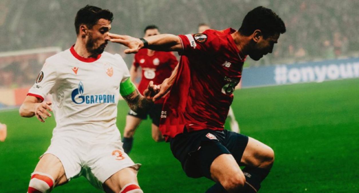 Лілль – Црвена Цвезда / Фото з соцмереж французького клубу