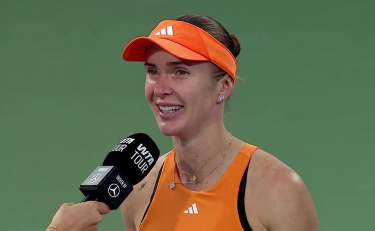 Элина Свитолина / Скриншот