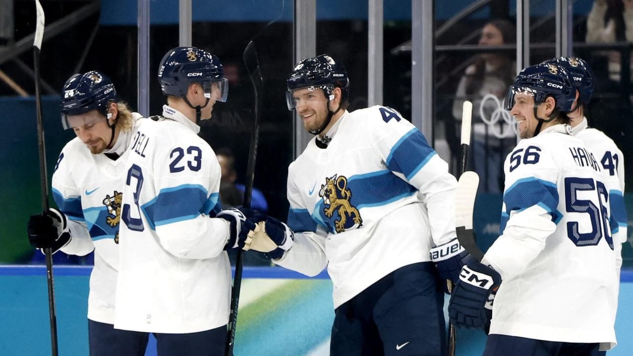 Сборная Финляндии по хоккею / REUTERS/David W Cerny