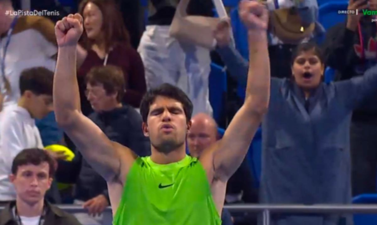 Карлос Алькарас / Скріншот з відео