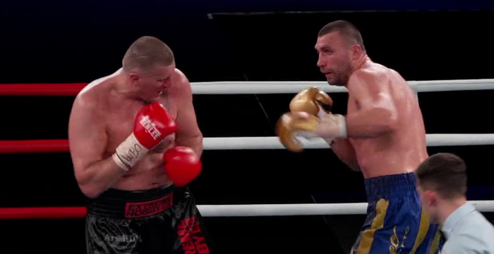 Український боксер переміг 46-річного гіганта з Польщі, якого бив Кличко