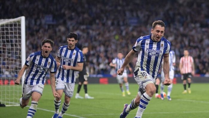 Реал Сосьєдад вдруге виграв баскське дербі і став фіналістом Кубка Іспанії Реал Сосьєдад вдруге виграв баскське дербі і став фіналістом Кубка Іспанії