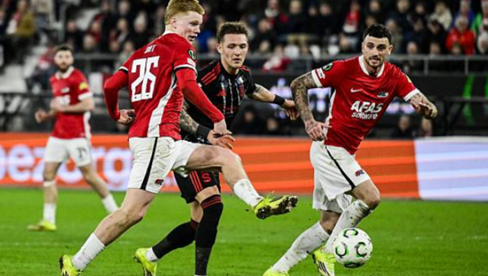 Ліга конференцій: АЗ здолав Спарту у дуелі суперників Шахтаря, кривдник Динамо програв опонентам Луніна Ліга конференцій: АЗ здолав Спарту у дуелі суперників Шахтаря, кривдник Динамо програв опонентам Луніна