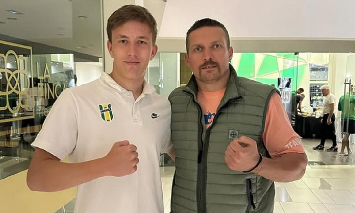 Артем Дашковець і Олександр Усик / фото з відкритих джерел Артем Дашковець і Олександр Усик / фото з відкритих джерел