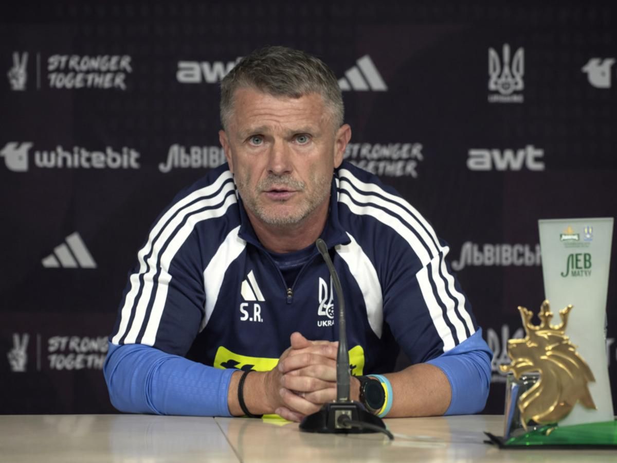 Сергій Ребров / Фото УАФ Сергій Ребров / Фото УАФ