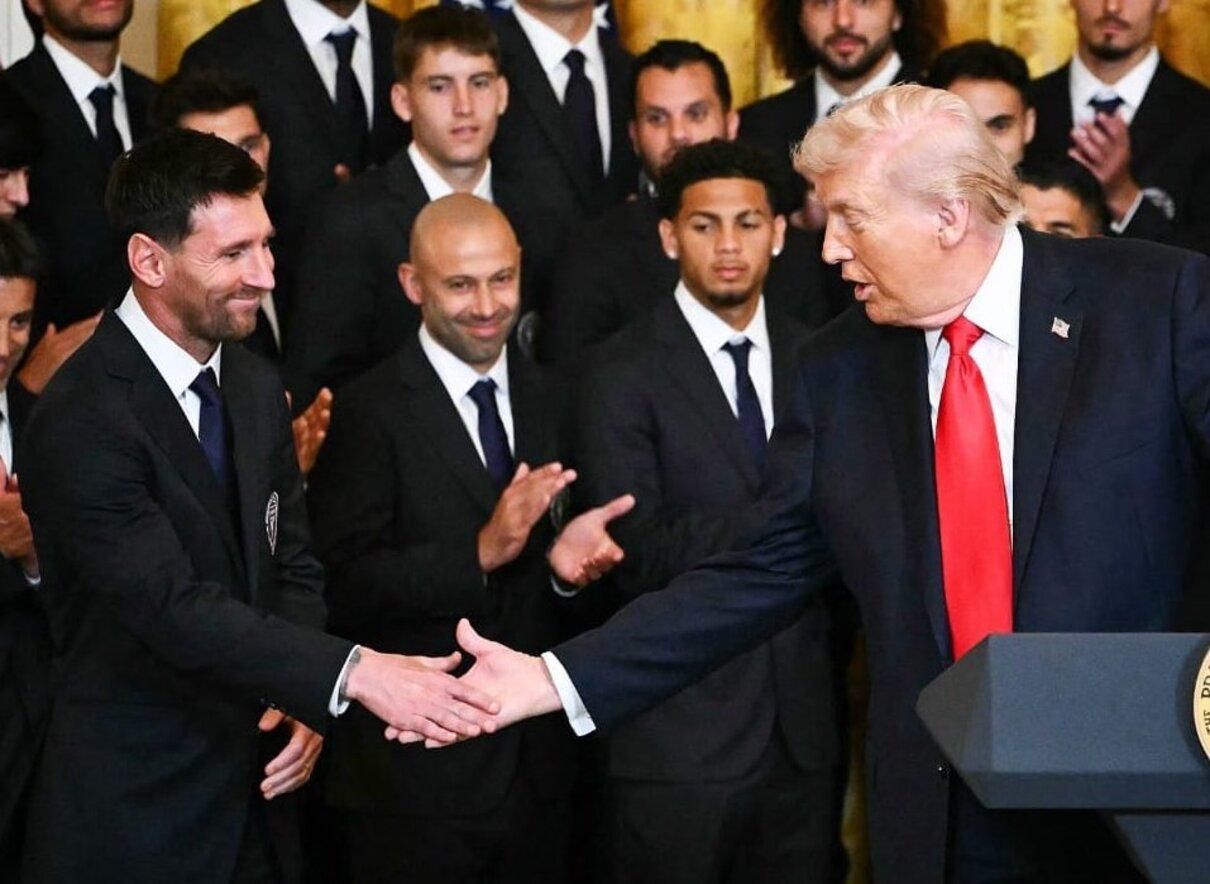 Ліонель Мессі й Дональд Трамп / Фото з відкритих джерел