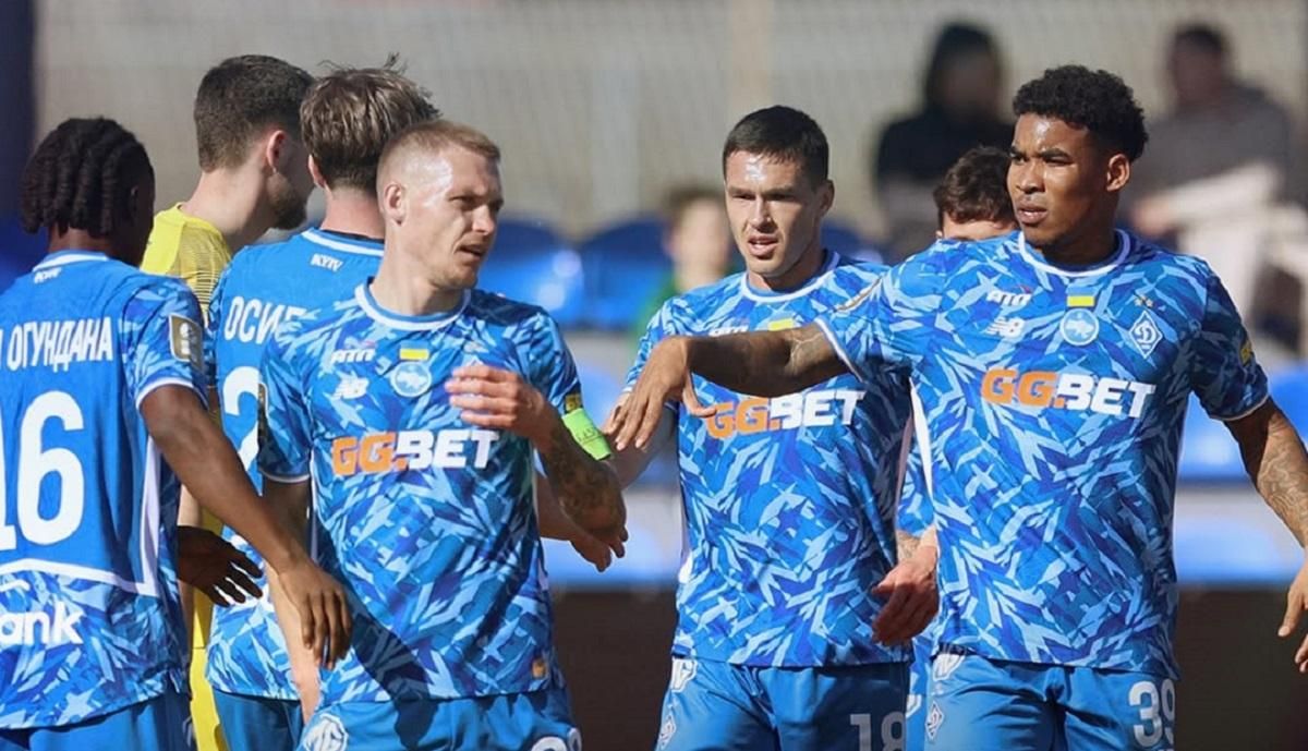 Игроки Динамо / Фото киевского клуба