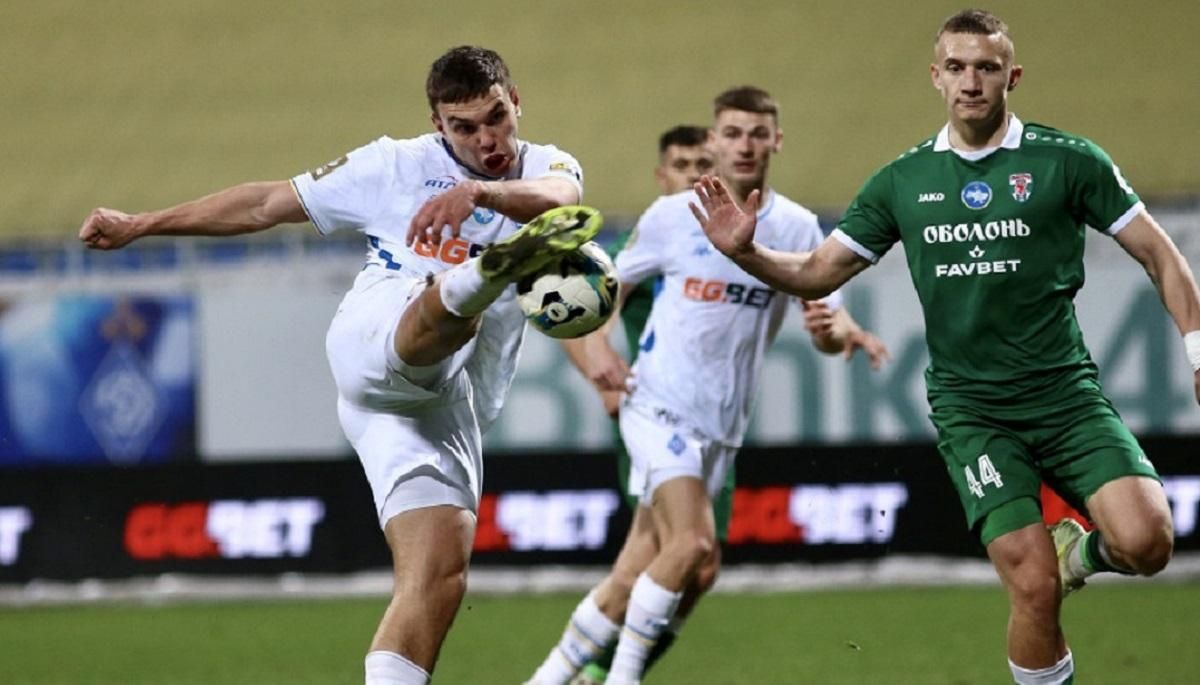 Динамо обіграло Оболонь / Фото УПЛ