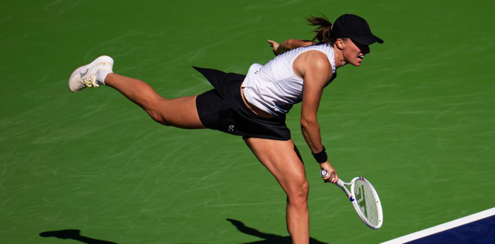 Свьонтек оформила розгром, донька українського футболіста перемогла, тенісистка-багатійка вилетіла з Індіан-Веллсу