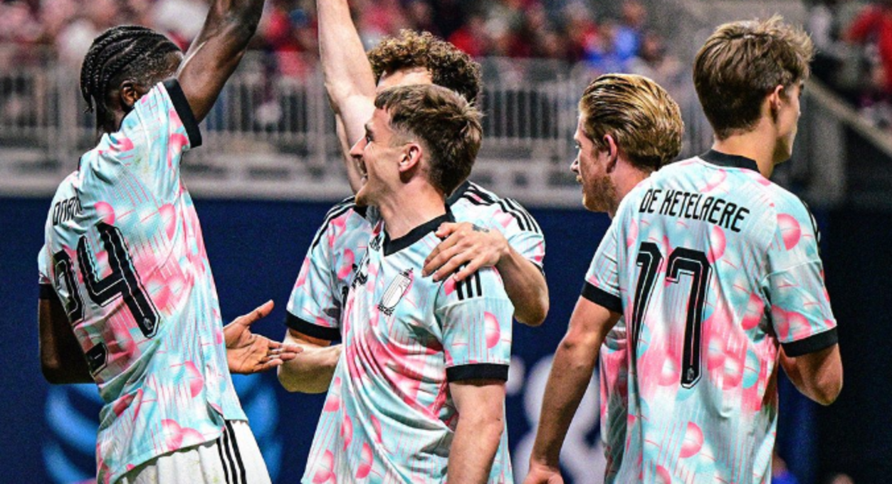 Гравці збірної Бельгії / Фото з Х