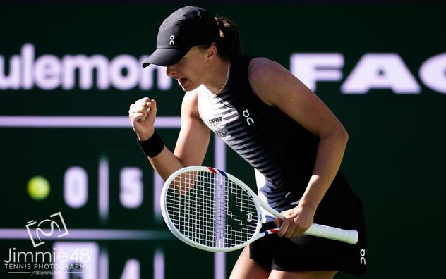 Свёнтек разгромила звездную соперницу и ждет Свитолину в четвертьфинале тысячника в Индиан-Уэллсе