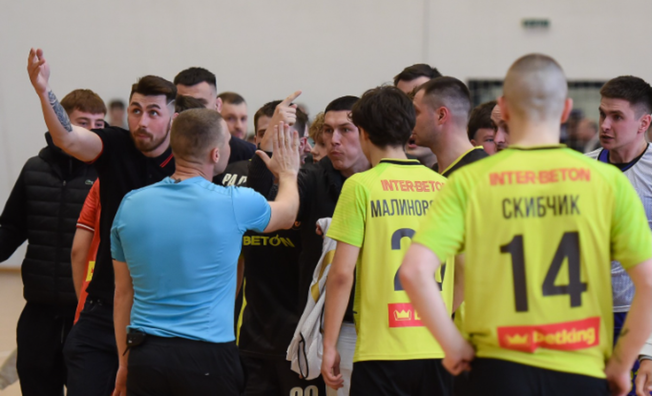 Громкий скандал в украинском футзале: клуб угрожает бойкотировать полуфинал из-за гола на последней секунде