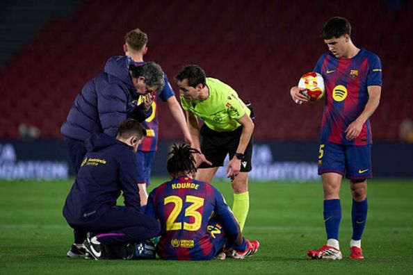 Барселона надолго потеряла двух важных игроков после вылета из Кубка Испании