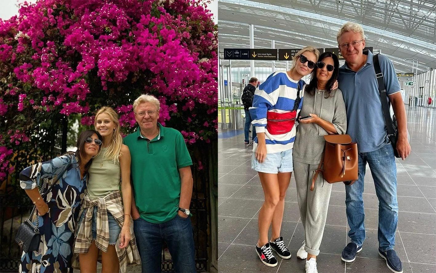 Екатерина Кузнецова с родителями / Фото из соцсетей