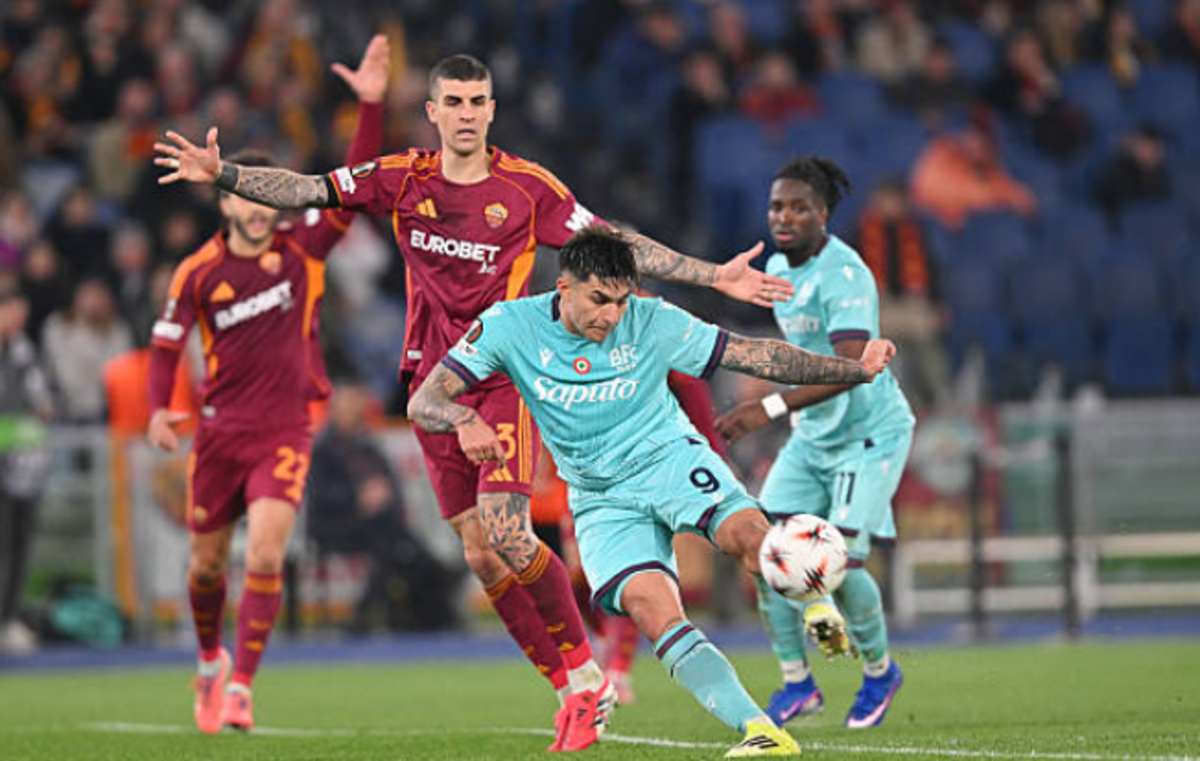 Рома – Болонья&nbsp;– 3:3 / Photo by Anadolu / Contributor via Getty Images