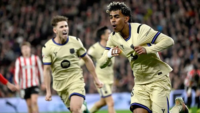 Шедевр Ямаля у відеоогляді матчу Атлетік – Барселона – 0:1 в Ла Лізі Шедевр Ямаля у відеоогляді матчу Атлетік – Барселона – 0:1 в Ла Лізі