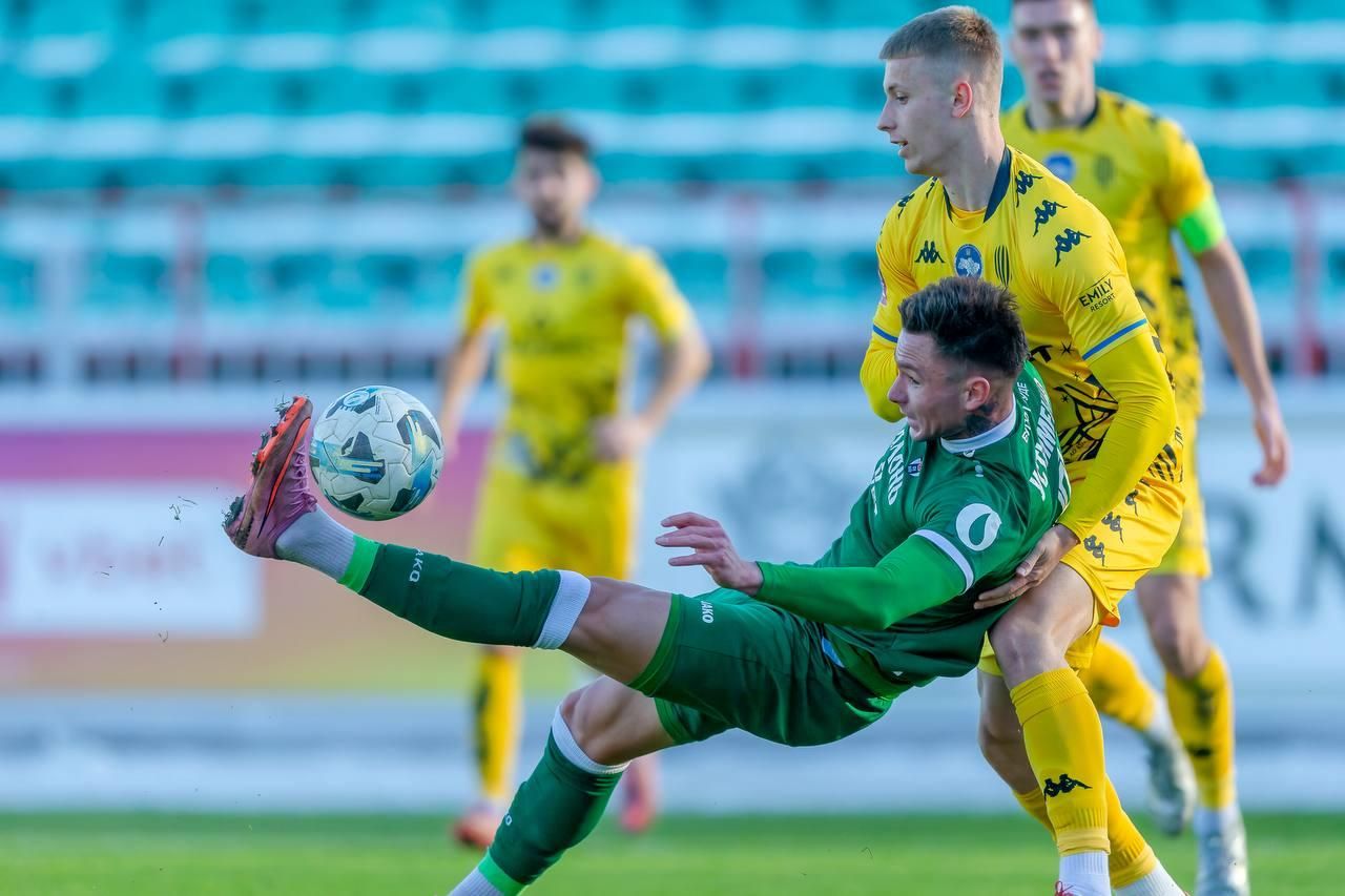 Гол Дениса Устименка / Фото ФК Оболонь