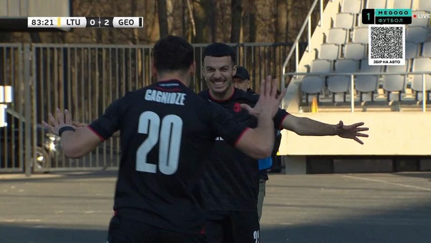 Грузія із зірками УПЛ прибила Литву – хавбек Колоса оформив асист і допоміг перевершити досягнення Кварацхелії
