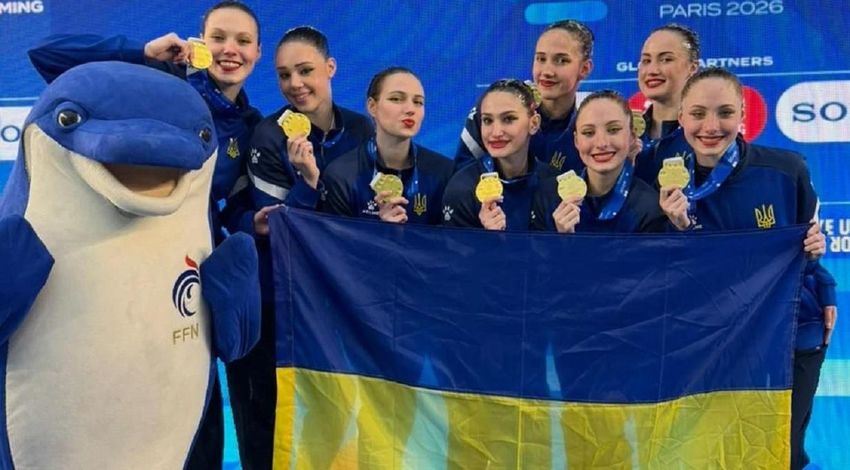 Украина завоевала золото на Кубке мира по артистическому плаванию