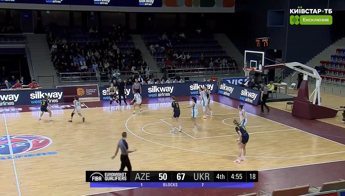 Украина победила Азербайджан / Скриншот из видео