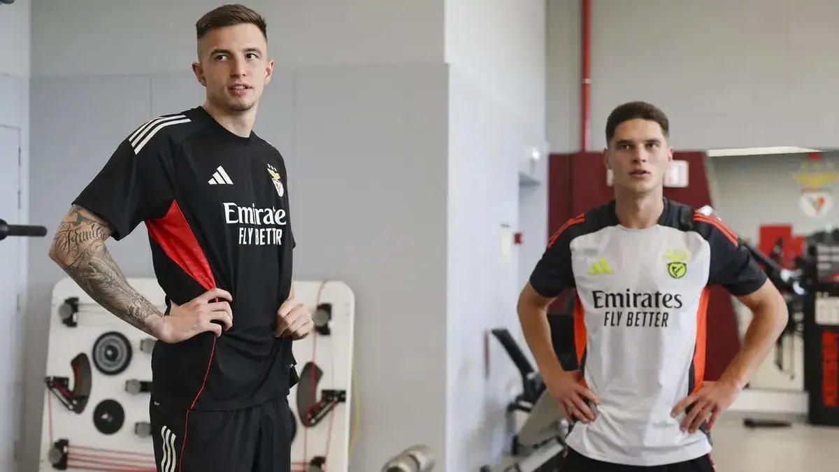 Анатолій Трубін та Георгій Судаков / фото: ФК Бенфіка