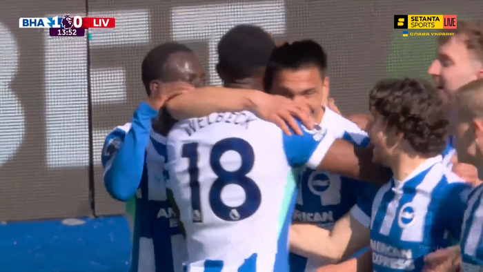 Ливерпуль проиграл Брайтону после погрома в Лиге чемпионов – обидчик сборной Украины травмировался и расплакался