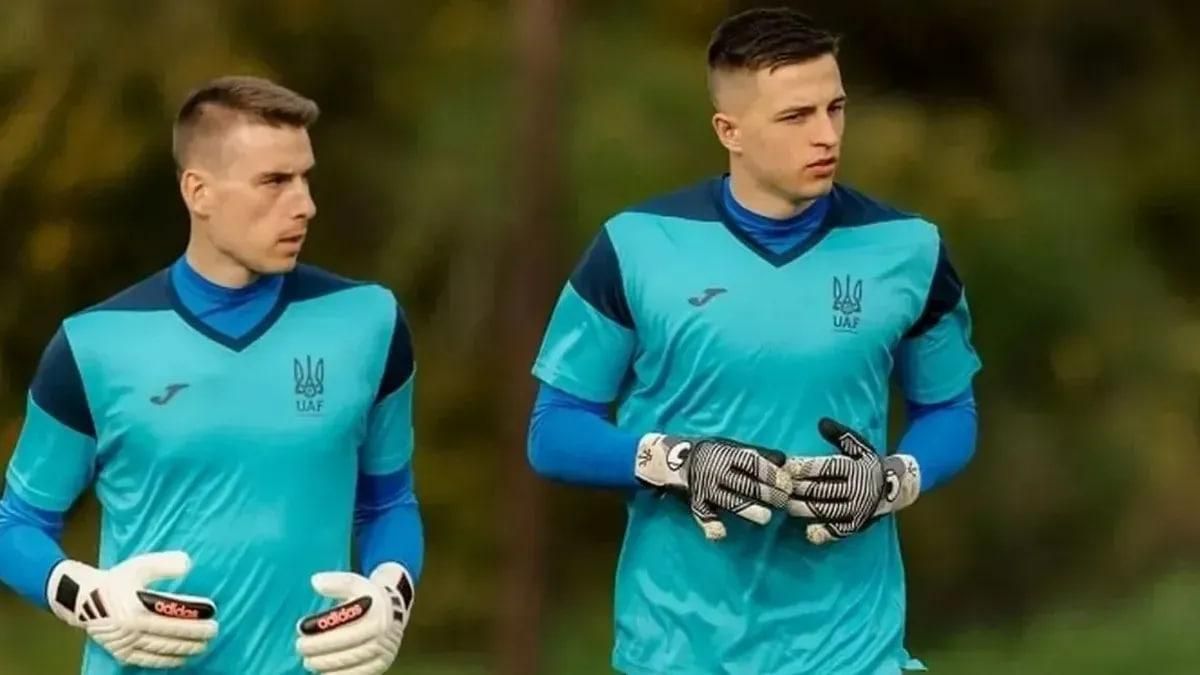 Андрей Лунин и Анатолий Трубин / Фото УАФ