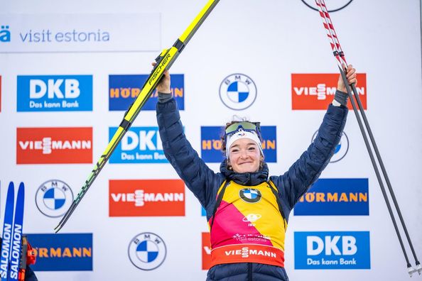 Суперзірка біатлону вперше у кар'єрі виграла Великий кришталевий глобус