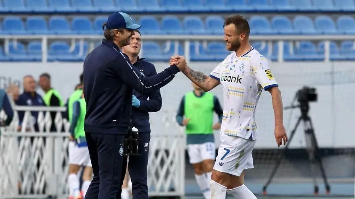 Олександр Шовковський та Андрій Ярмоленко / фото: ФК Динамо Київ