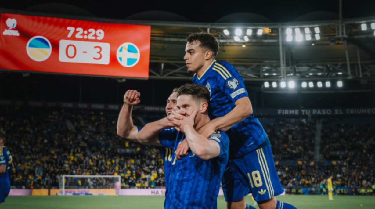 Гравці Швеції / Фото Svensk Fotboll