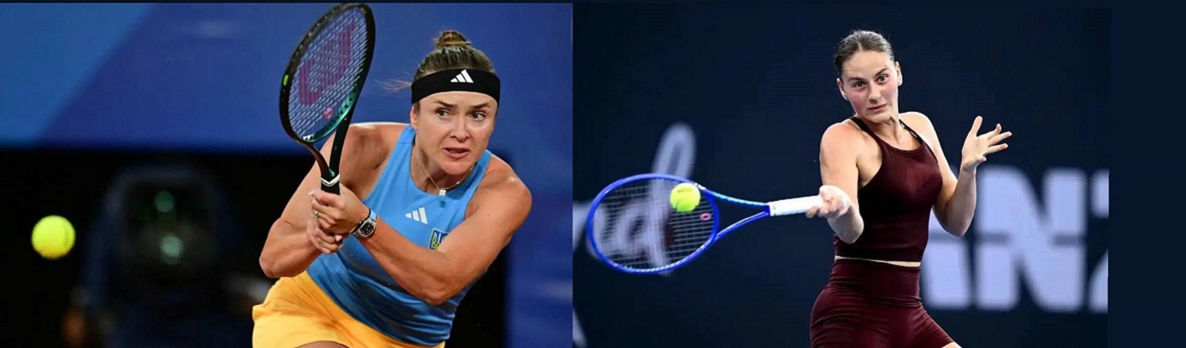 Еліна Світоліна та Марта Костюк Еліна Світоліна та Марта Костюк