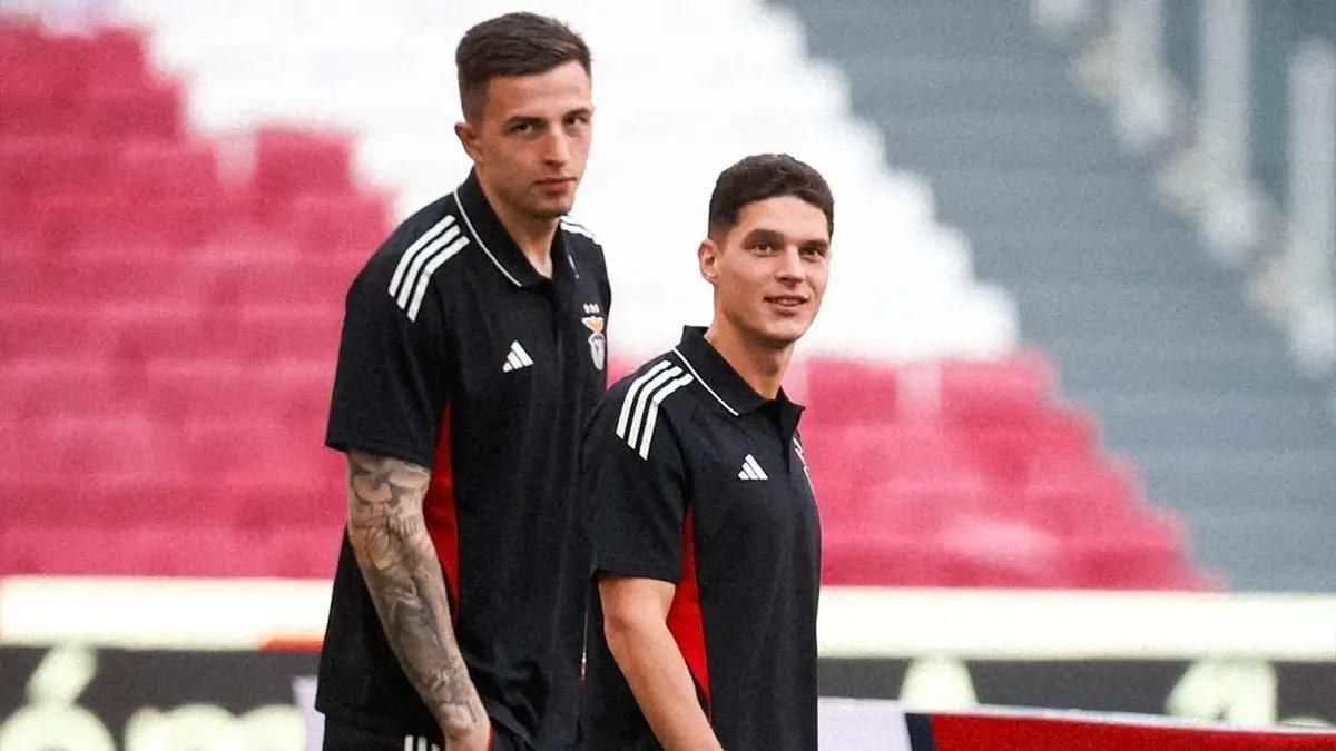 Анатолій Трубін і Георгій Судаков / Фото Бенфіка