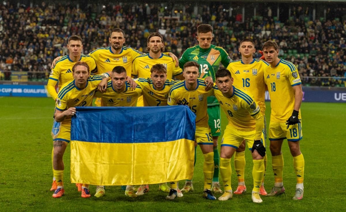 Сборная Украины / Фото Getty Images