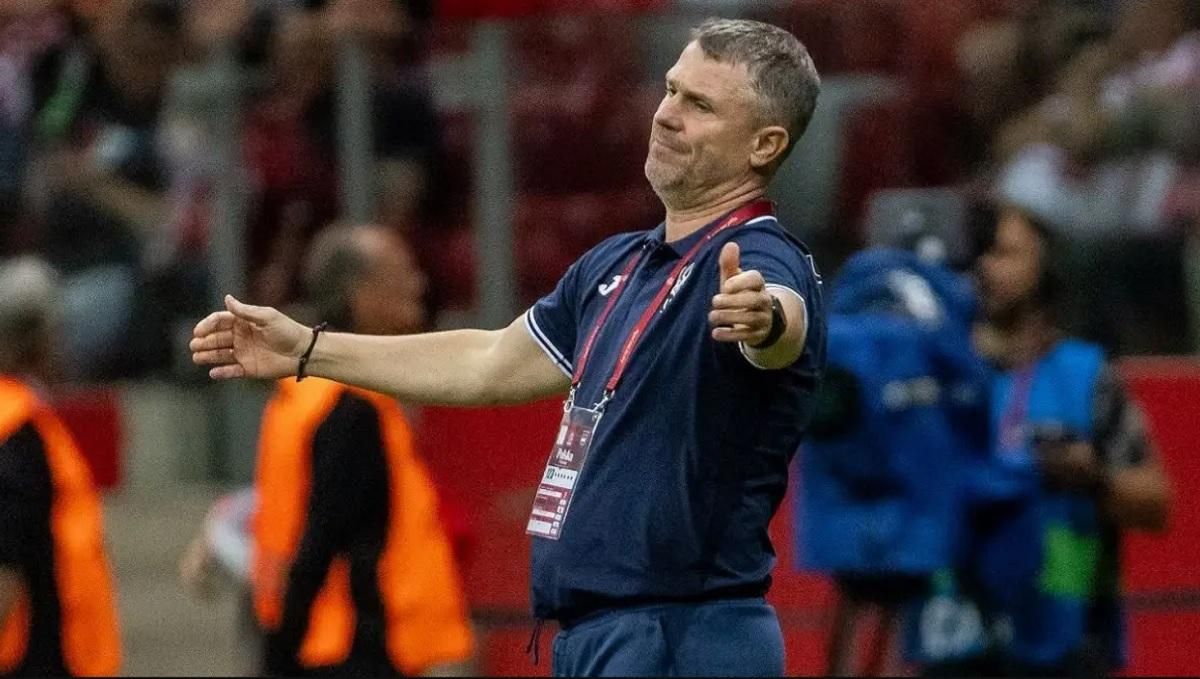 Сергій Ребров / Фото WOJTEK RADWANSKI/AFP via Getty Images