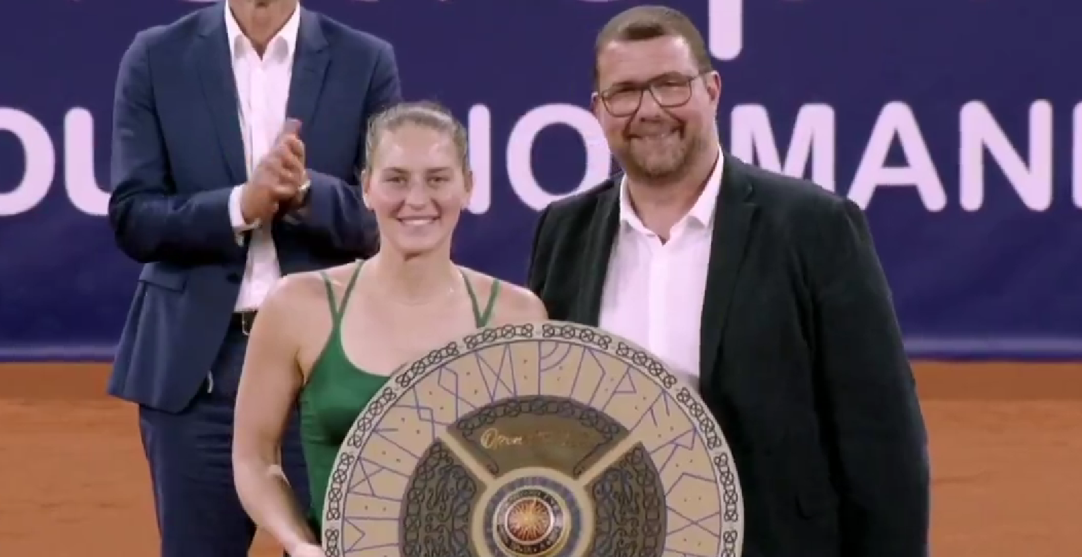 Марта Костюк тріумфувала в Руані / Скріншот