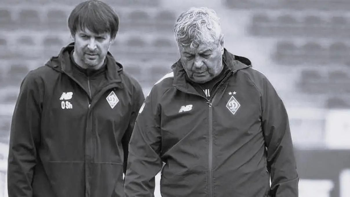 Александр Шовковский и Мирча Луческу / фото: ФК Динамо Киев