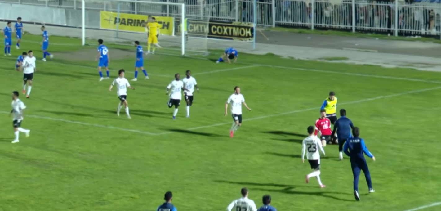 Фастов святкує гол / Скріншот Фастов святкує гол / Скріншот