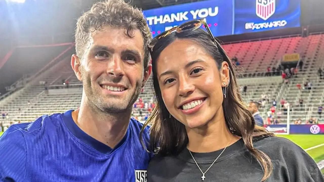 Крістіан Пулішіч з колишньою дівчиною / Фото з соцмереж