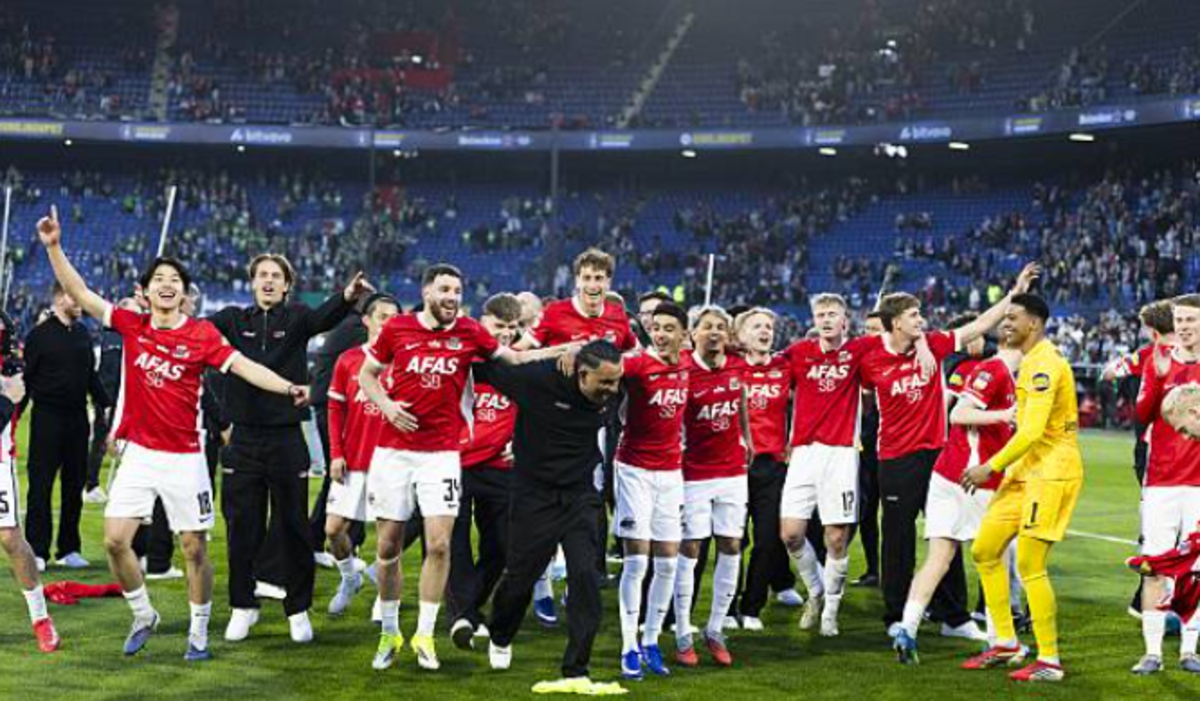 Футболісти АЗ / Photo by ANP / Contributor via Getty Images