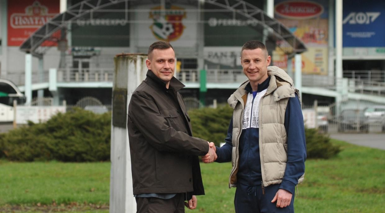 Володимир Чеснаков (праворуч) / Фото ФК Ворскла