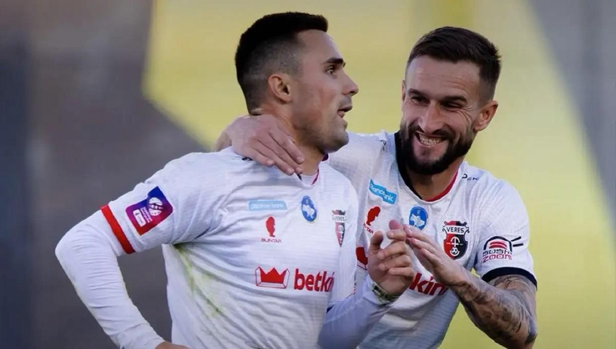 Игроки Вереса / фото: ФК Верес Игроки Вереса / фото: ФК Верес