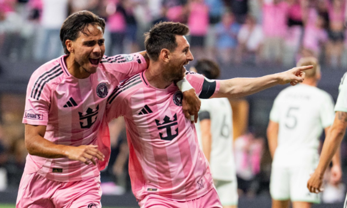 Мессі з партнером / Фото ФК Інтер Маямі Мессі з партнером / Фото ФК Інтер Маямі