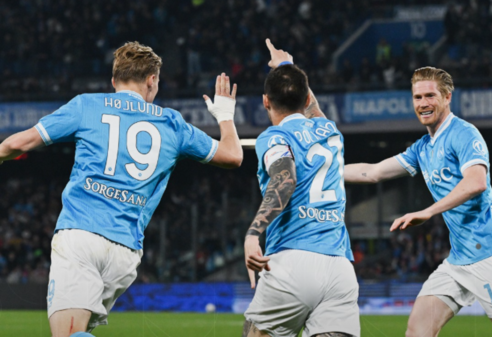 Гравці Наполі / Фото прес-служби