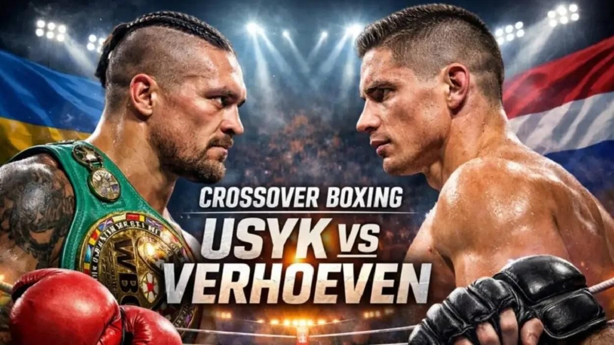 Усик проти Верховена / Колаж CMBoxing Усик проти Верховена / Колаж CMBoxing